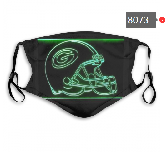 NFL 2020 Chicago Bears #1 Dust mask with filter->nfl dust mask->Sports Accessory